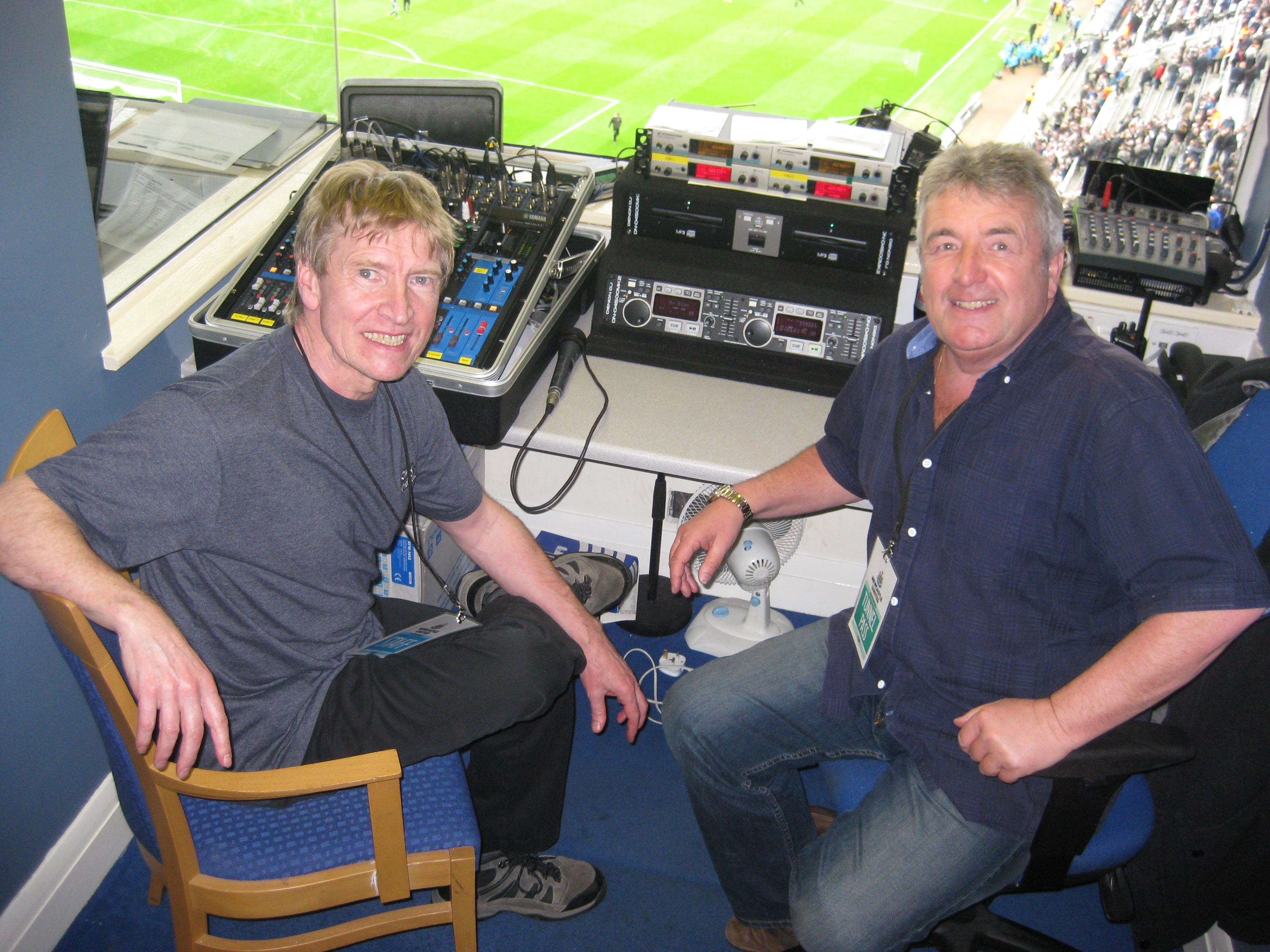 With Rob Byron St. James'